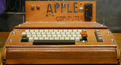 primera computadora de apple